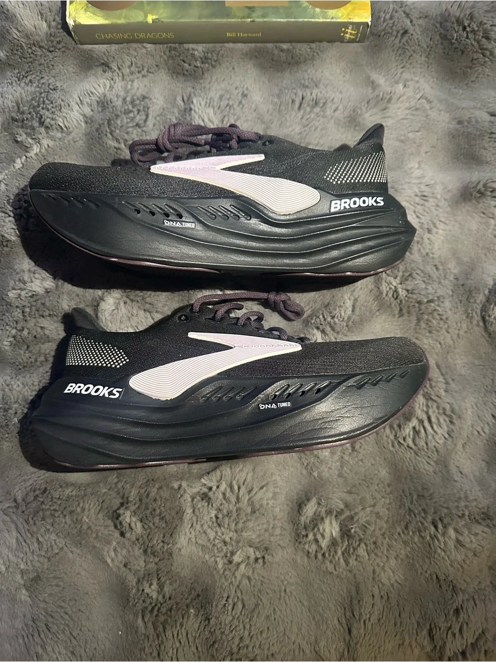 Brooks Glycerin Max Black Orchid Ice Grey (Women's)